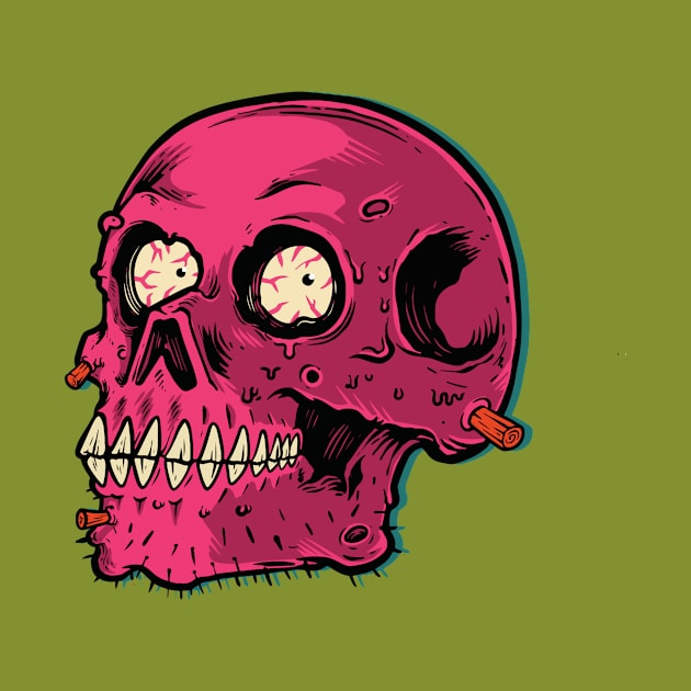 Grove Skull by PrintcoDesign