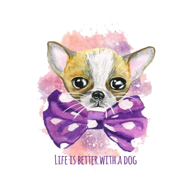 Life is better with dog by This is store