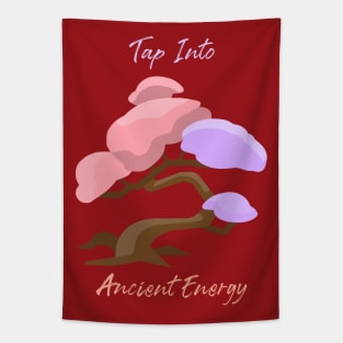 Ancient Tree Natural Energy Namaste Tapestry