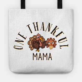 Mama and baby turkey for thanksgiving Tote