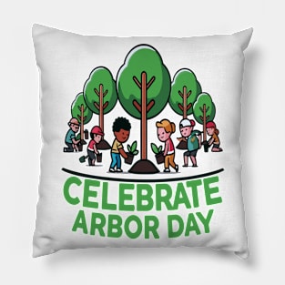 Rooted Together: Grow Green Pillow