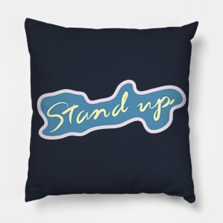 Stand Up Pillow