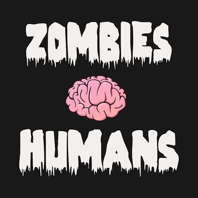 Zombies <3 Humans by Moskisoap16