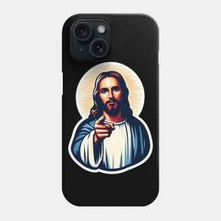 I SAW THAT Jesus MeMe Phone Case