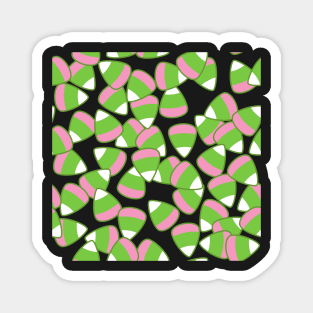 Sailor Jupiter Inspired Candy Corn Tile 2 Magnet