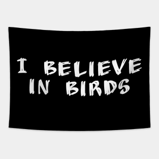 I Believe in Birds Tapestry