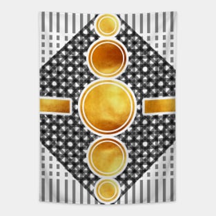 Art Deco Geometric Tapestry