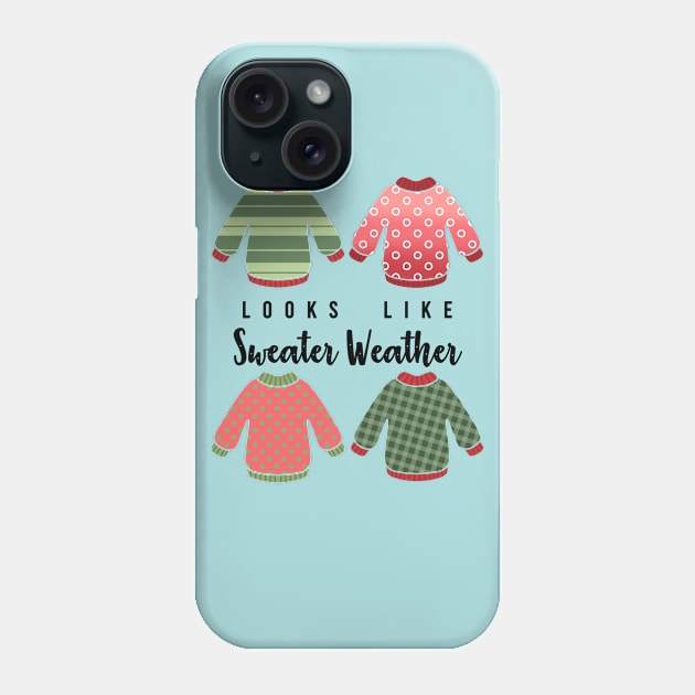 Sweater Weather Phone Case by Anna.Moore.Art