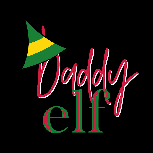 Daddy Elf Christmas Shirt by Simplify With Leanne