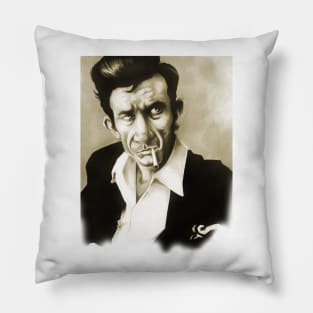 Man in Black Pillow