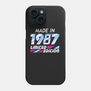 Made in 1987 Limited Edition Phone Case