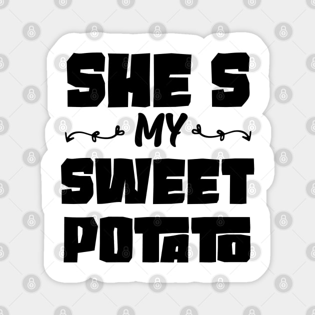 She's My Sweet Potato Magnet by kirayuwi