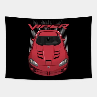 Viper SRT10-metallic red Tapestry
