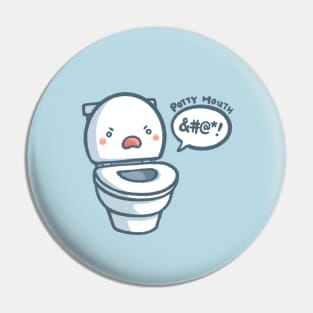 Potty Mouth Pin