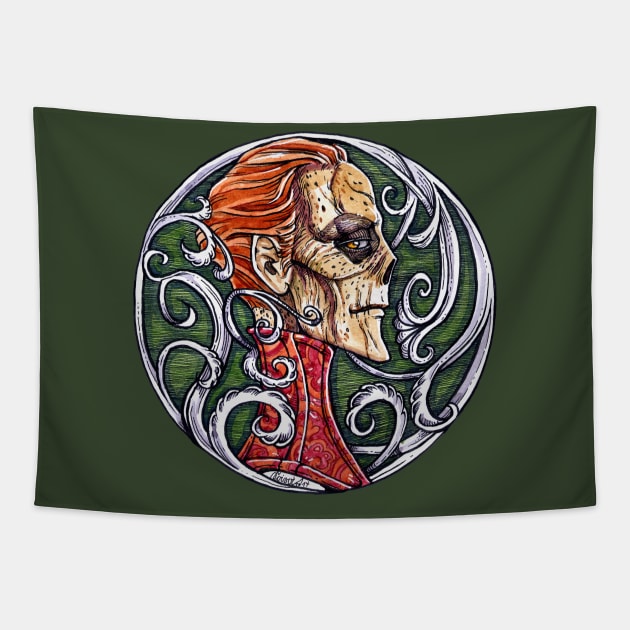 The Red Death - The Phantom of the Opera Tapestry by SaraLutra