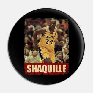 Shaquille O'neal - RETRO STYLE Pin