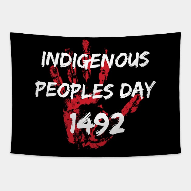 Indigenous Peoples Day Tapestry by LylaLace Studio