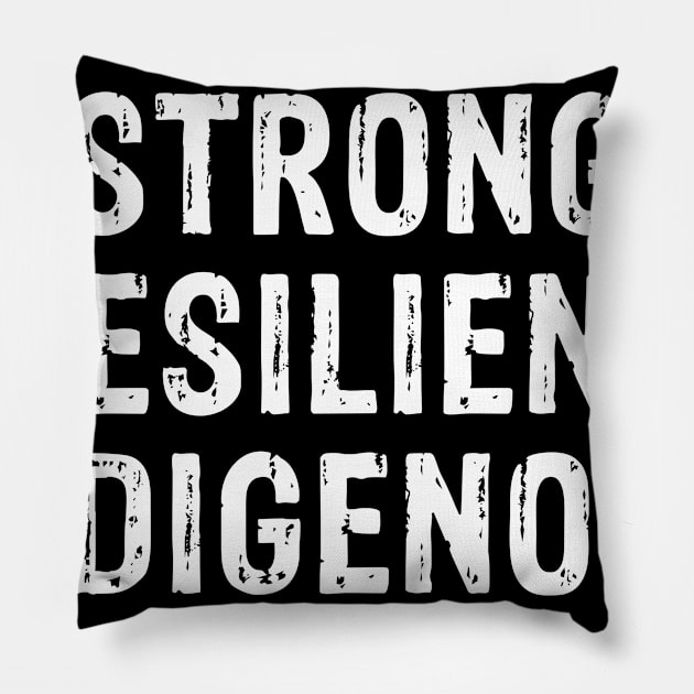 Strong Resilient Indigenous Pillow by ashiacornelia173