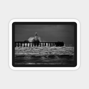 Storm in Black and White Magnet