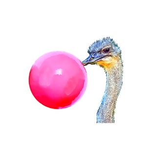 Bubblegum Ostrich T-Shirt