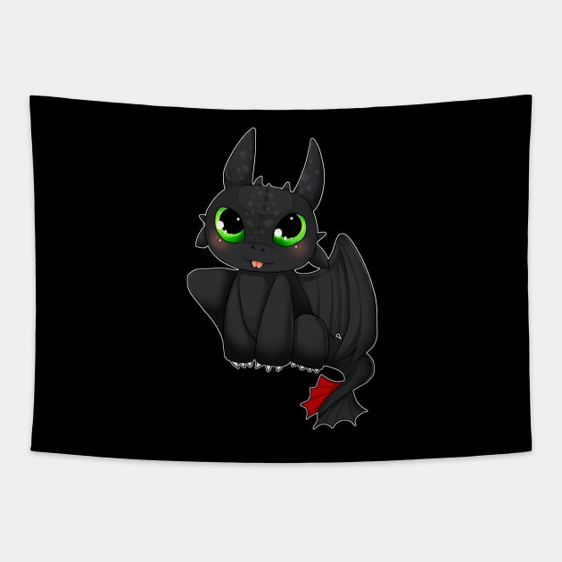 Toothless Tapestry by linkitty