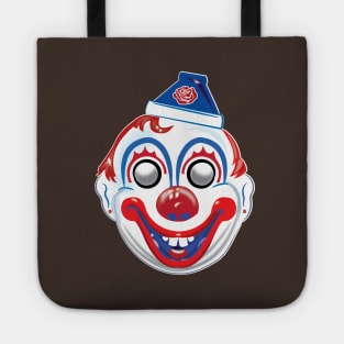 Vintage Clown Mask Tote