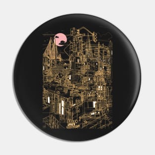 San Francisco (night) Pin