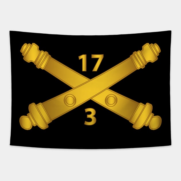 3rd Bn 17th Field Artillery Regt wo Txt Tapestry by twix123844