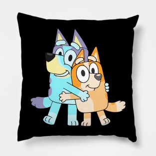 Bluey family Pillow