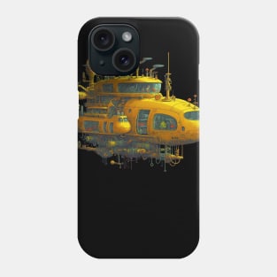 Steampunk Yellow Submarine Phone Case