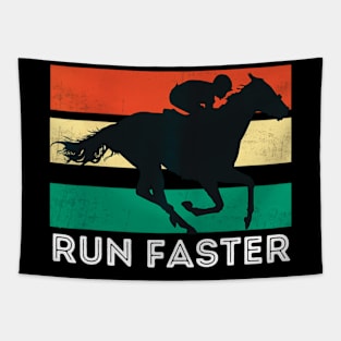 Run faster retro Tapestry