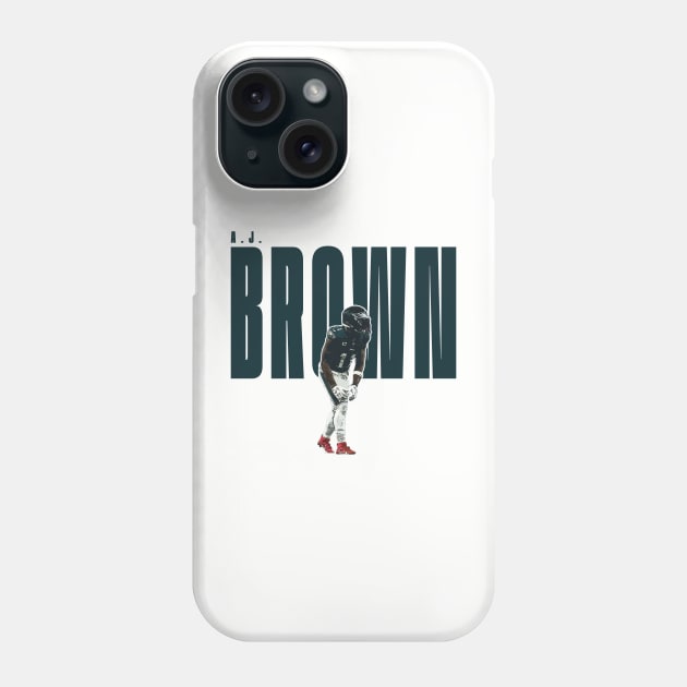 AJ Brown Phone Case by islandersgraphics