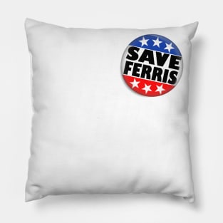 Save Ferris Button Pillow