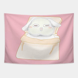 Pampered Rabbit Mask ! ME TIME !  Bunniesmee JG Edition Tapestry