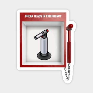 Emergency Crème Brûlée Torch Magnet