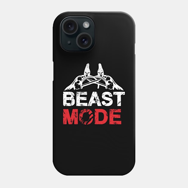 Beast mode fighter Phone Case by Boss creative