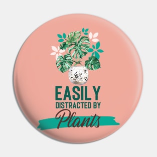 Easily Distracted By Plants In Green And Terracotta Pin