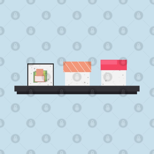 Pixel Sushi by Lucary