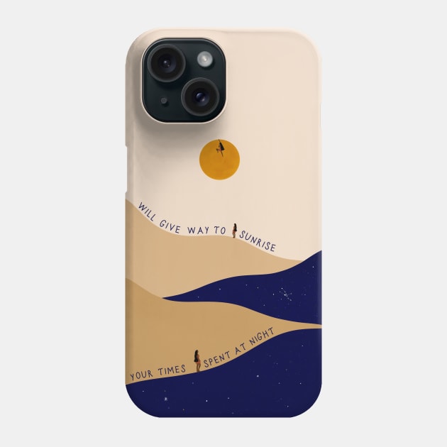 Sunrise Phone Case by bluesbytuba