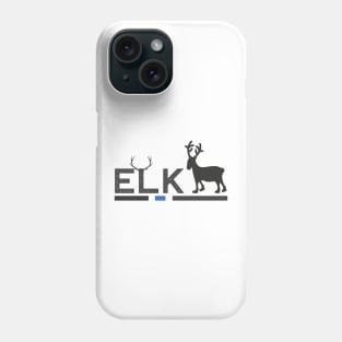 Bull Elk Phone Case