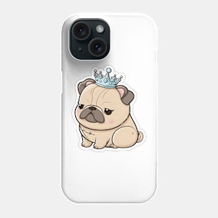 Pug Princess Phone Case