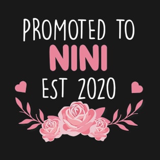 Promoted To Nini Est 2020 T-Shirt