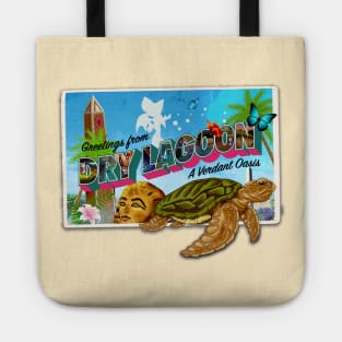 Dry Lagoon - Large Letter Postcard (3D) Tote
