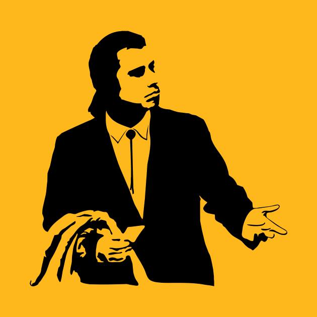 Confused Travolta Pulp Fiction by SaverioOste