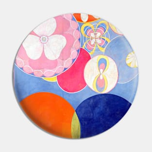 High Resolution Hilma af Klint Group Iv No 2 Childhood 1907 Pin