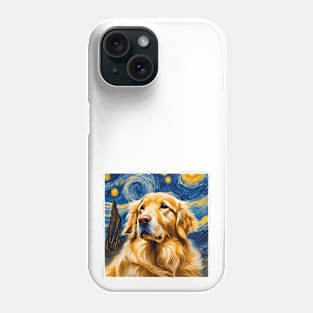 Golden Retrievery Night Phone Case