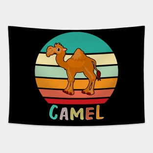 Vintage Retro Camel Tapestry