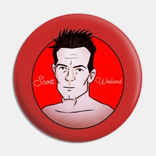 Scott Weiland Tribute Art Pin