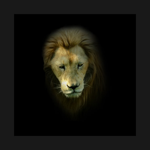 White lion by Guardi