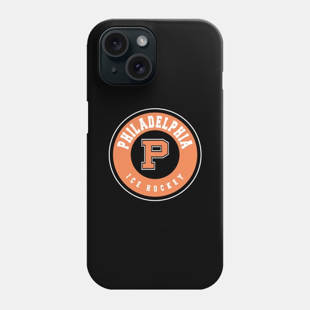 Philadelphia ice hockey Phone Case by BVHstudio